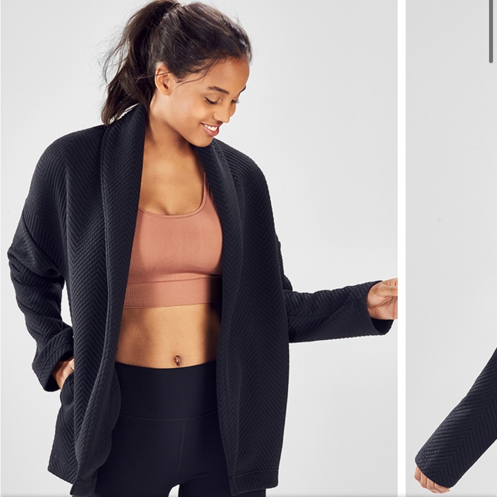 Fabletics Vanessa quilted cardigan